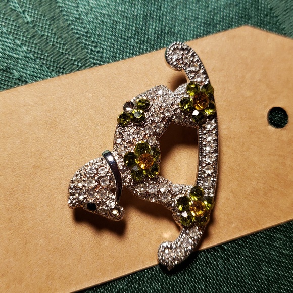 Brooch Rhinestone Rocking Horse - Picture 6 of 6